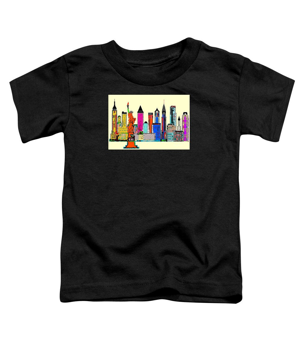 T-shirt pour tout-petits - New York - La grande ville