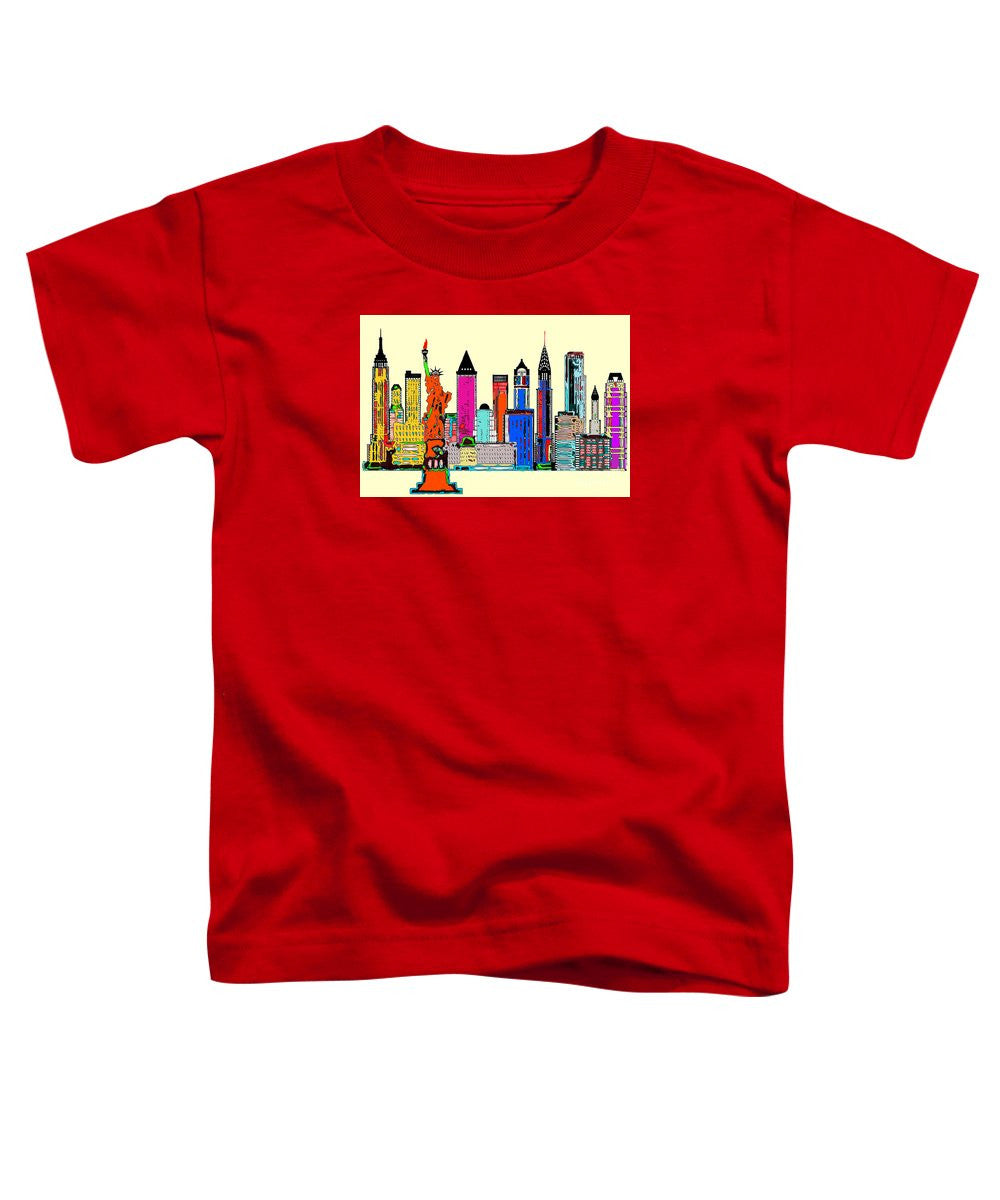 T-shirt pour tout-petits - New York - La grande ville