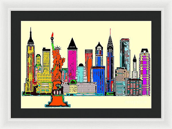 Framed Print - New York - The Big City