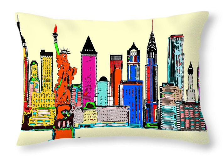 Throw Pillow - New York - The Big City