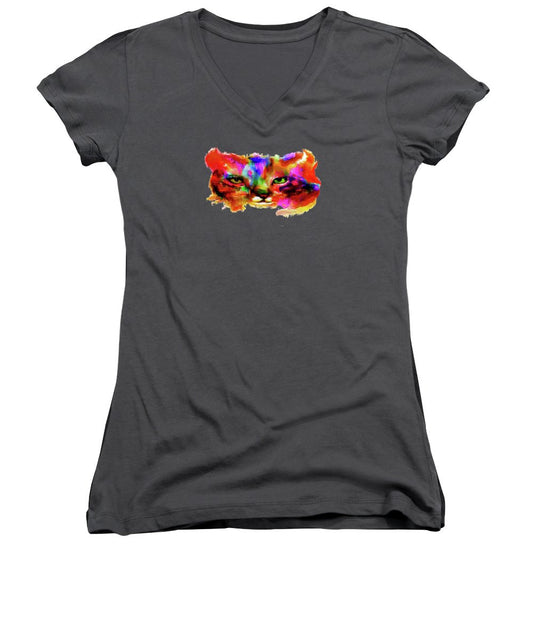 Women's V-Neck T-Shirt (Junior Cut) - No More Mr. Nice Guy