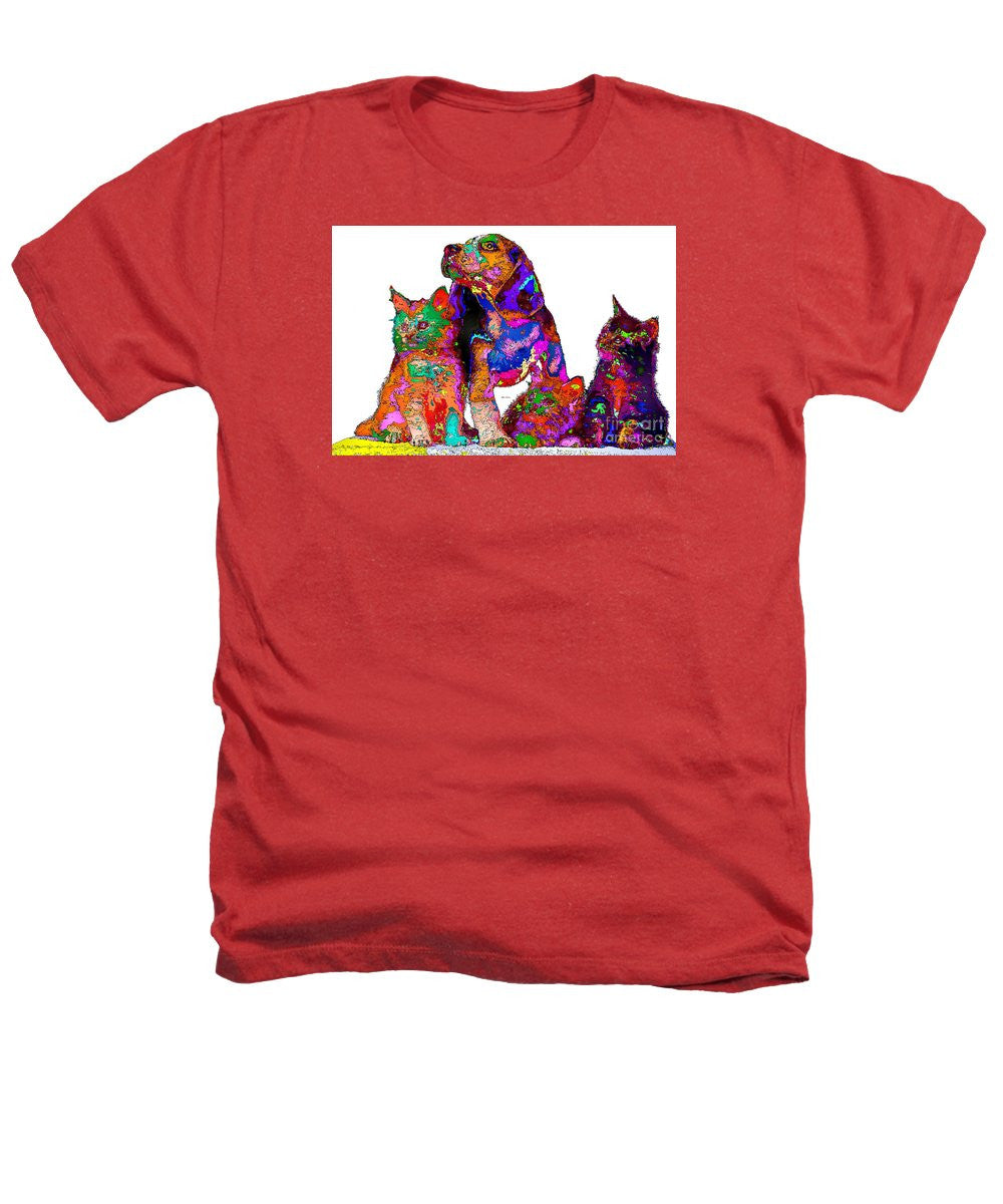 Heathers T-Shirt - One Big Happy Family. Pet Series