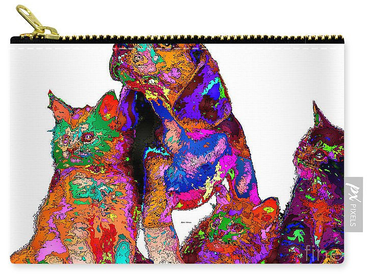 Carry-All Pouch - One Big Happy Family. Pet Series