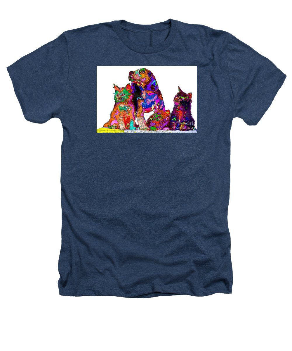 Heathers T-Shirt - One Big Happy Family. Pet Series