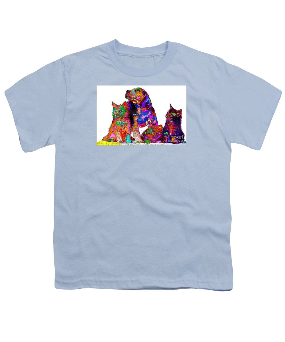 Youth T-Shirt - One Big Happy Family. Pet Series