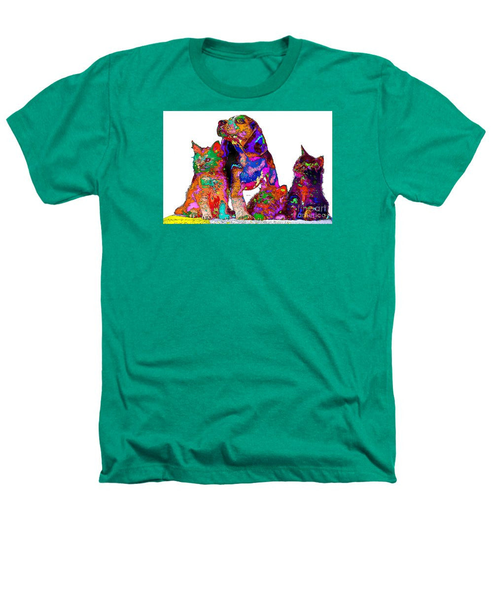 Heathers T-Shirt - One Big Happy Family. Pet Series