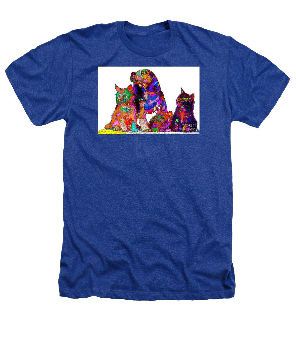 Heathers T-Shirt - One Big Happy Family. Pet Series