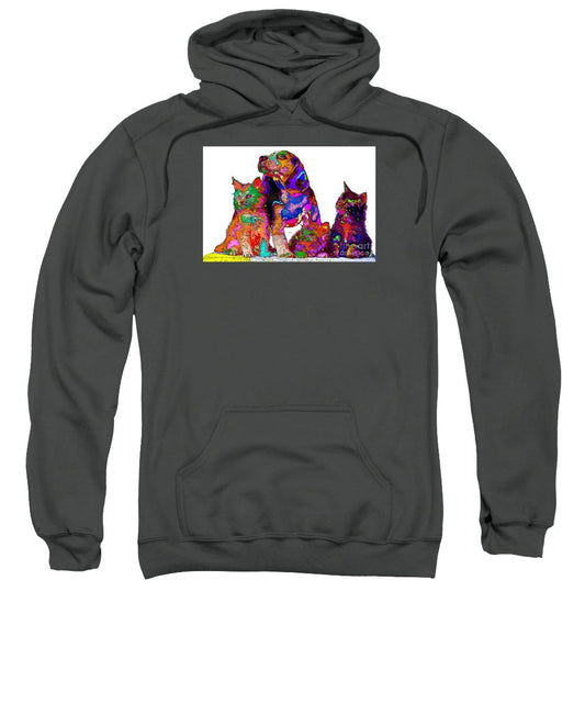 Sweatshirt - One Big Happy Family. Pet Series