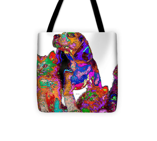 Tote Bag - One Big Happy Family. Pet Series