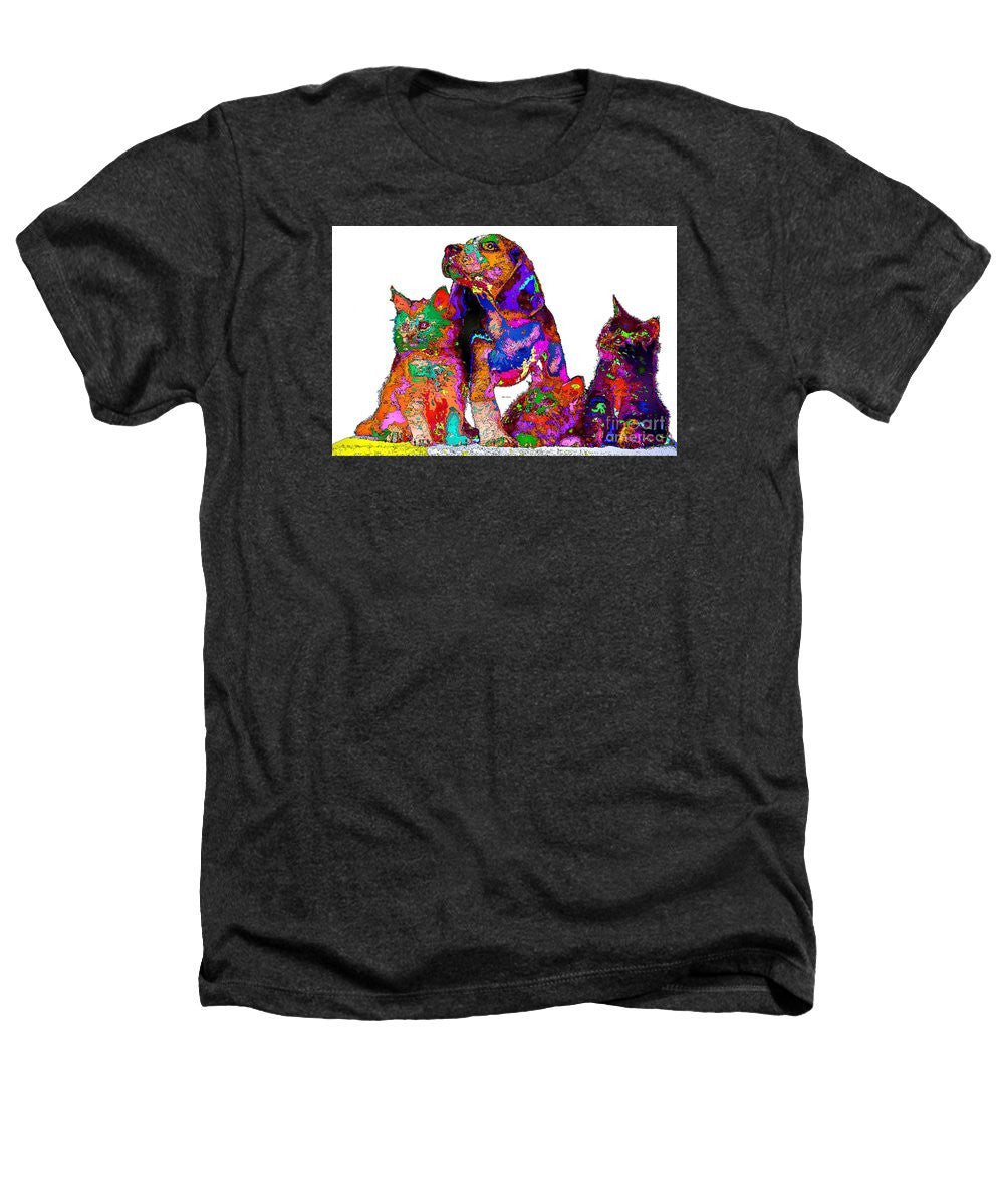 Heathers T-Shirt - One Big Happy Family. Pet Series