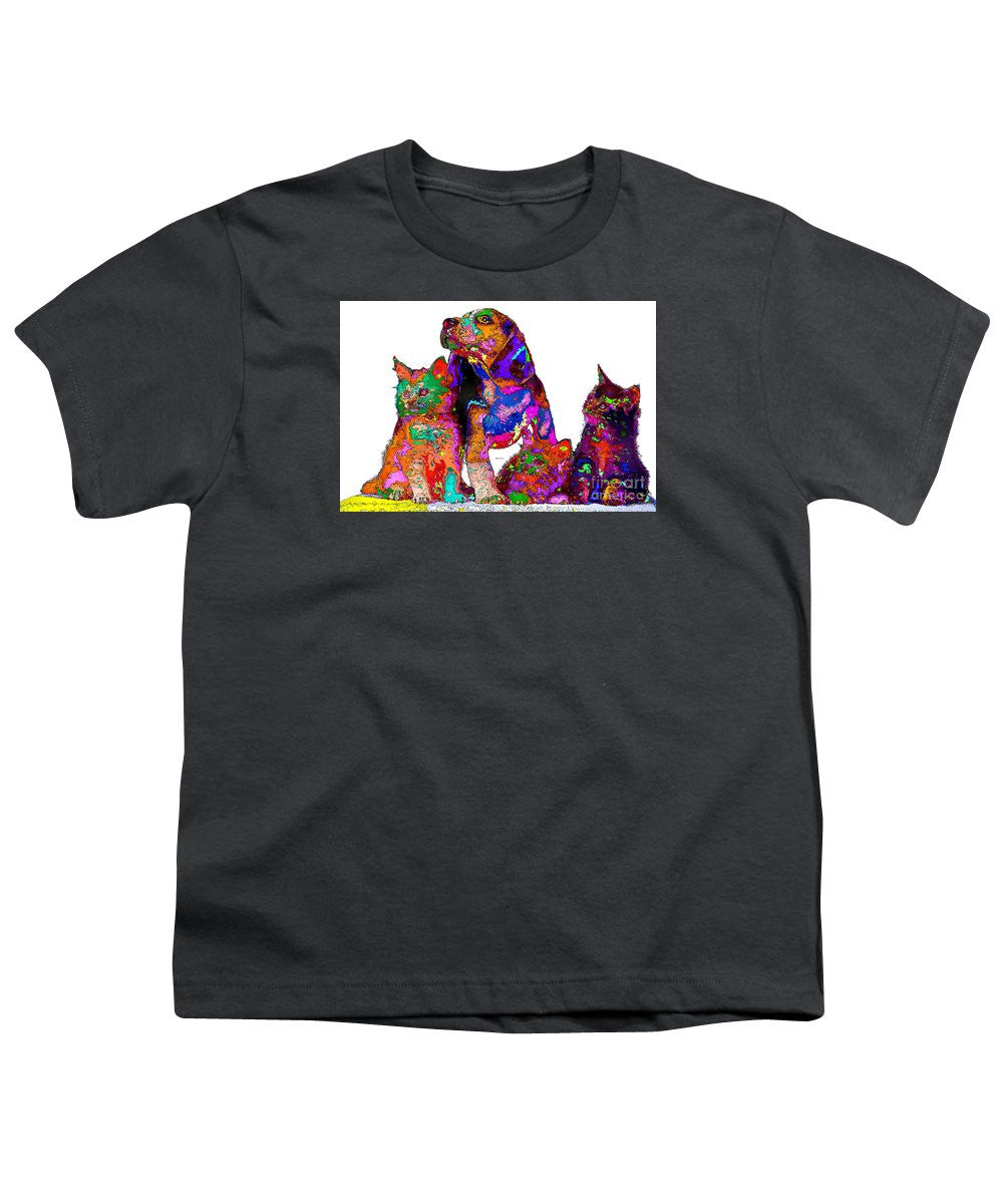 Youth T-Shirt - One Big Happy Family. Pet Series