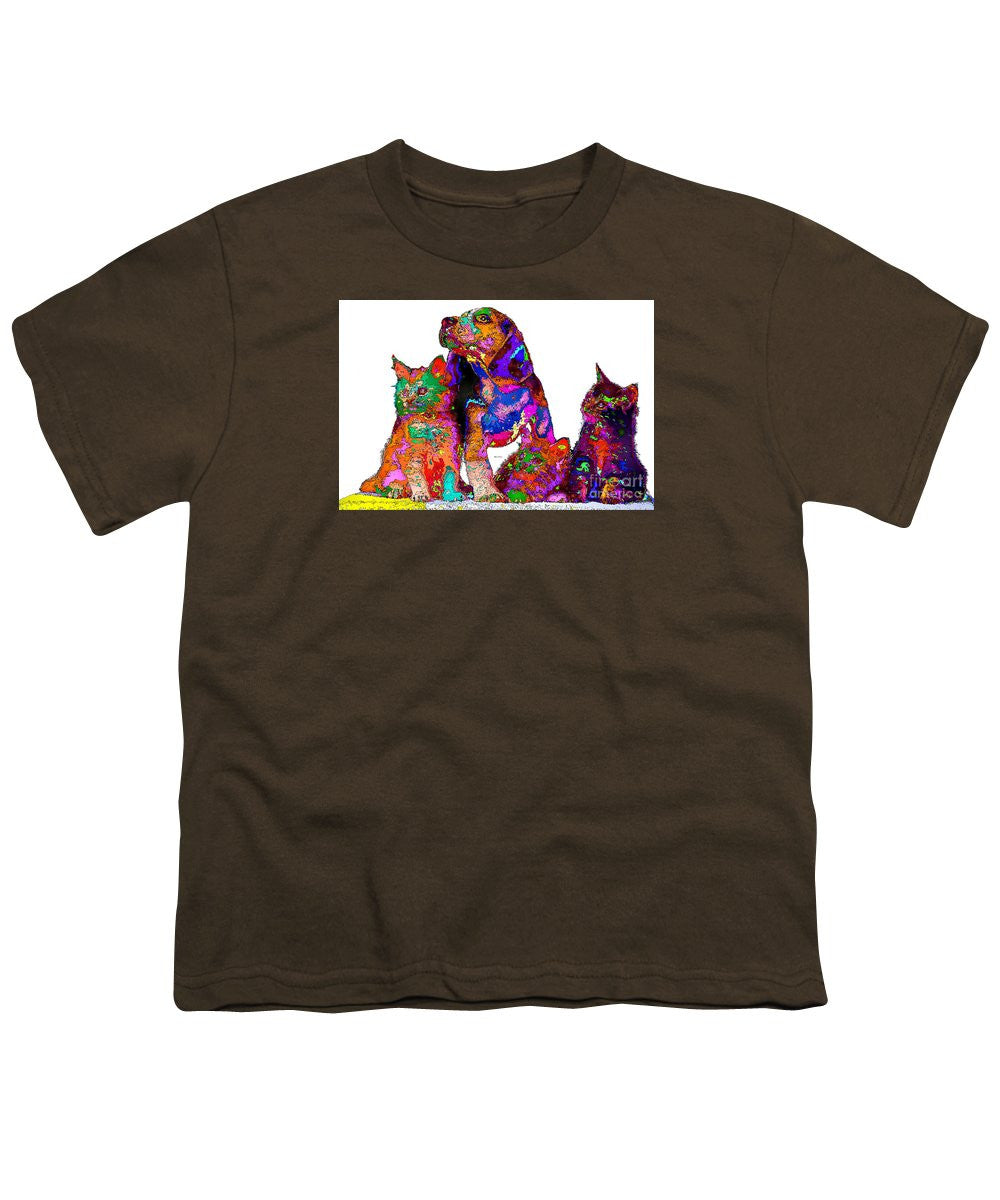 Youth T-Shirt - One Big Happy Family. Pet Series