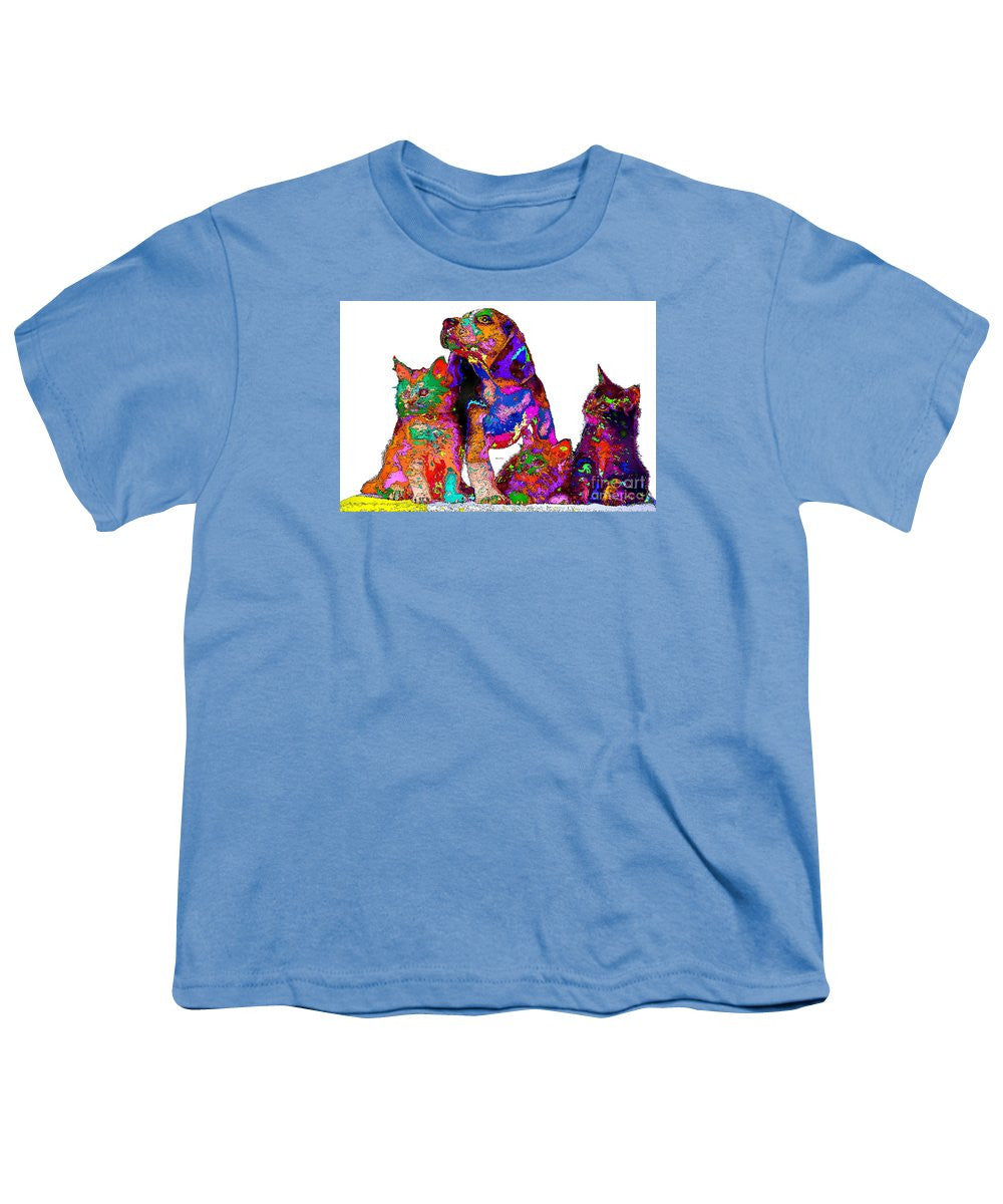 Youth T-Shirt - One Big Happy Family. Pet Series