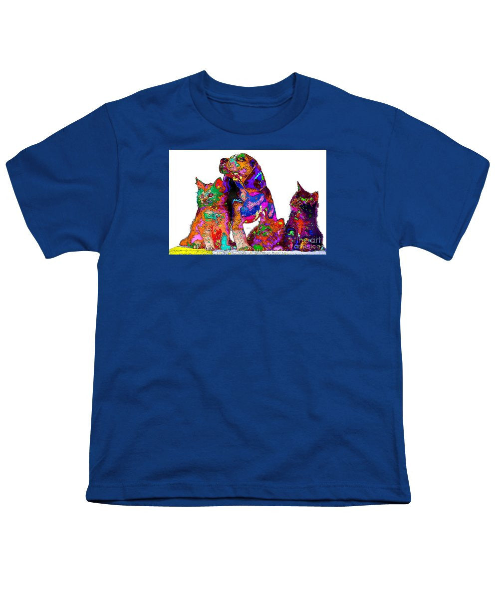 Youth T-Shirt - One Big Happy Family. Pet Series