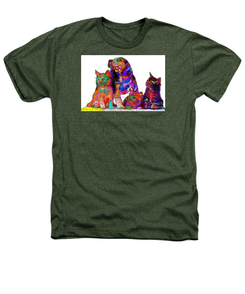 Heathers T-Shirt - One Big Happy Family. Pet Series