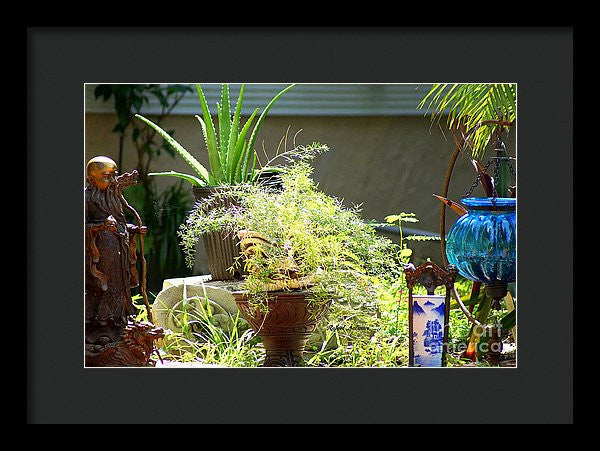 Framed Print - Oriental Garden