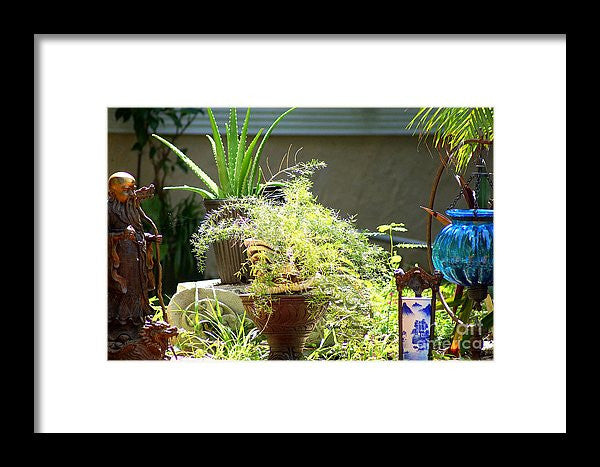 Framed Print - Oriental Garden