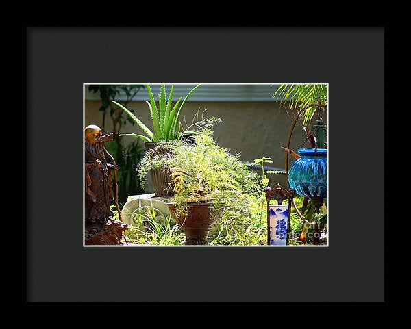 Framed Print - Oriental Garden