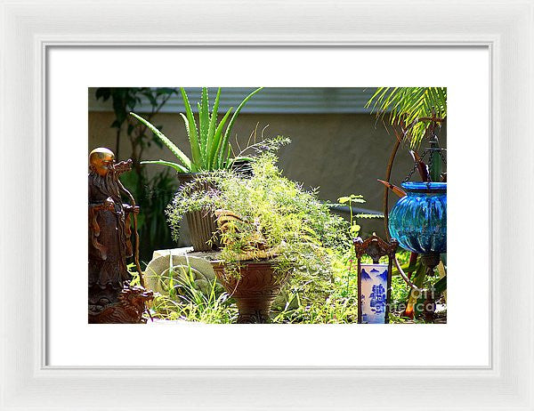 Framed Print - Oriental Garden