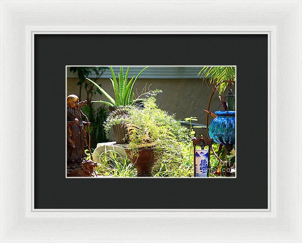 Framed Print - Oriental Garden