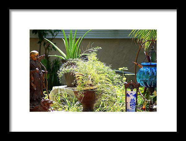 Framed Print - Oriental Garden