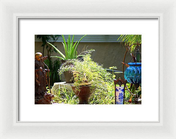 Framed Print - Oriental Garden