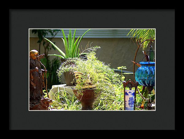 Framed Print - Oriental Garden