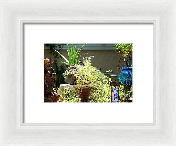 Framed Print - Oriental Garden