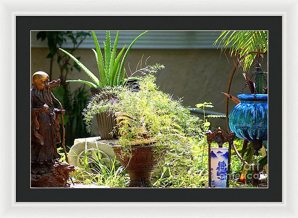 Framed Print - Oriental Garden