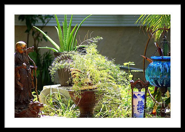 Framed Print - Oriental Garden