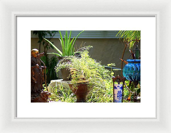 Framed Print - Oriental Garden