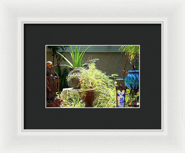 Framed Print - Oriental Garden