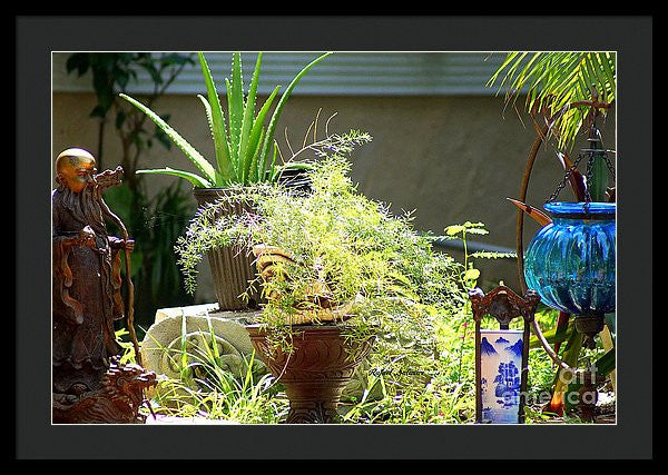 Framed Print - Oriental Garden