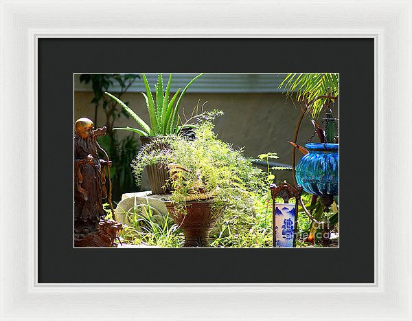 Framed Print - Oriental Garden