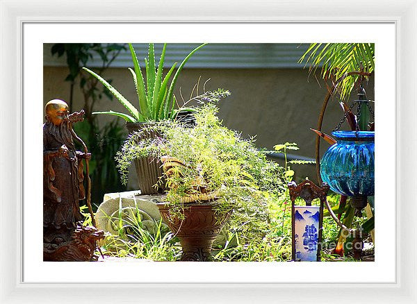 Framed Print - Oriental Garden