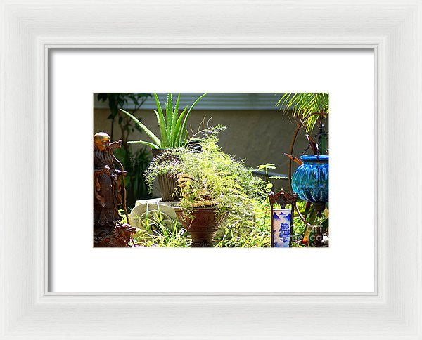 Framed Print - Oriental Garden