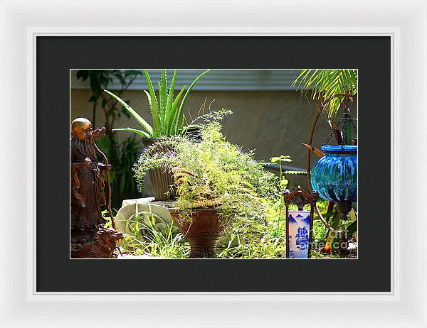 Framed Print - Oriental Garden