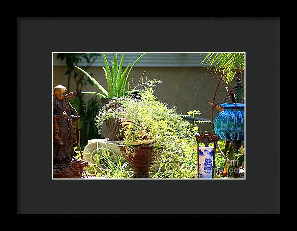 Framed Print - Oriental Garden