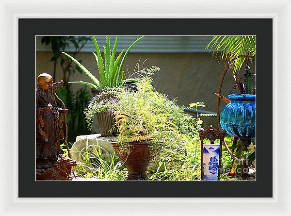 Framed Print - Oriental Garden