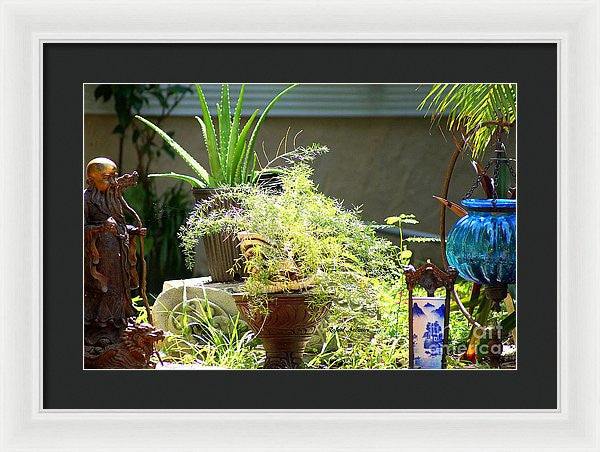 Framed Print - Oriental Garden