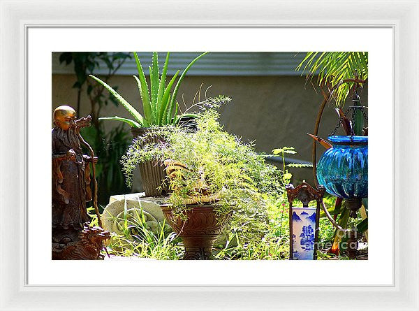 Framed Print - Oriental Garden