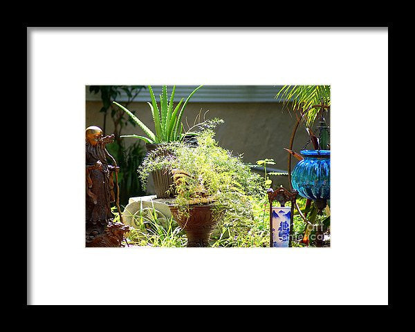 Framed Print - Oriental Garden