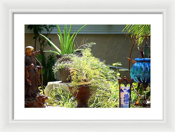 Framed Print - Oriental Garden