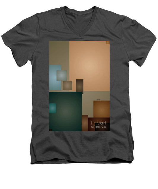 Men's V-Neck T-Shirt - Out In The Woods