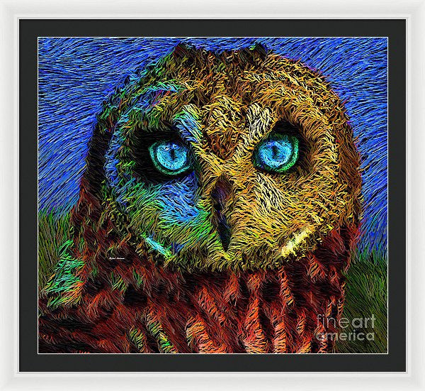 Framed Print - Owl