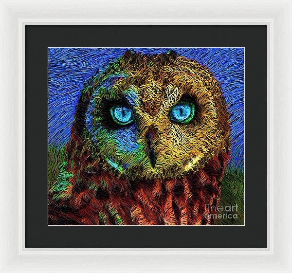 Framed Print - Owl
