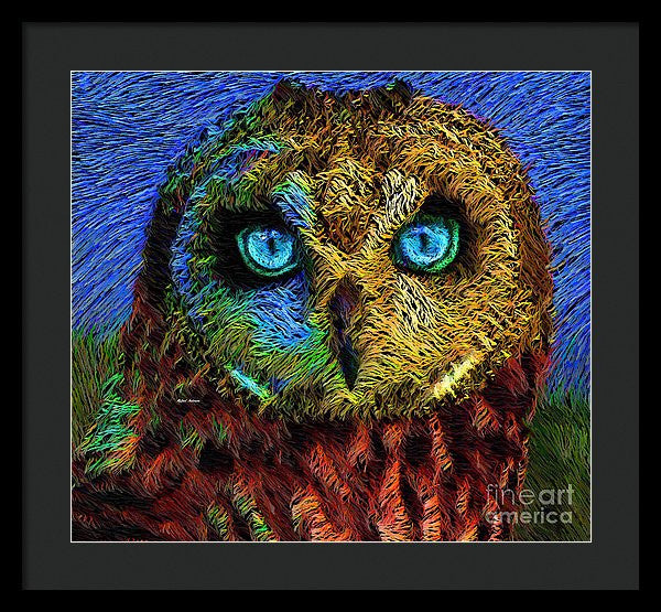 Framed Print - Owl