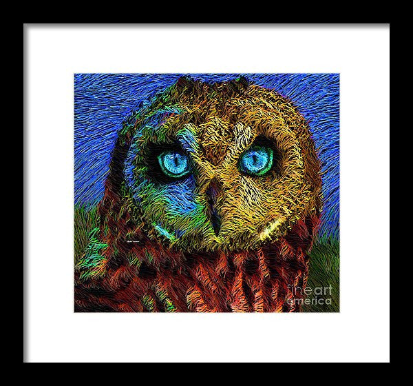 Framed Print - Owl