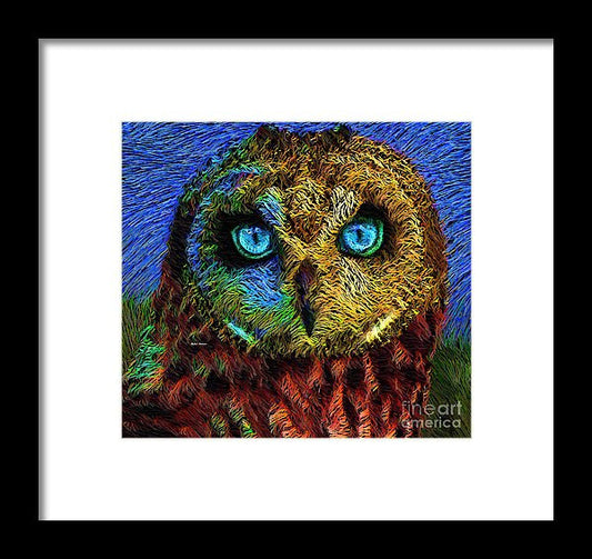 Framed Print - Owl