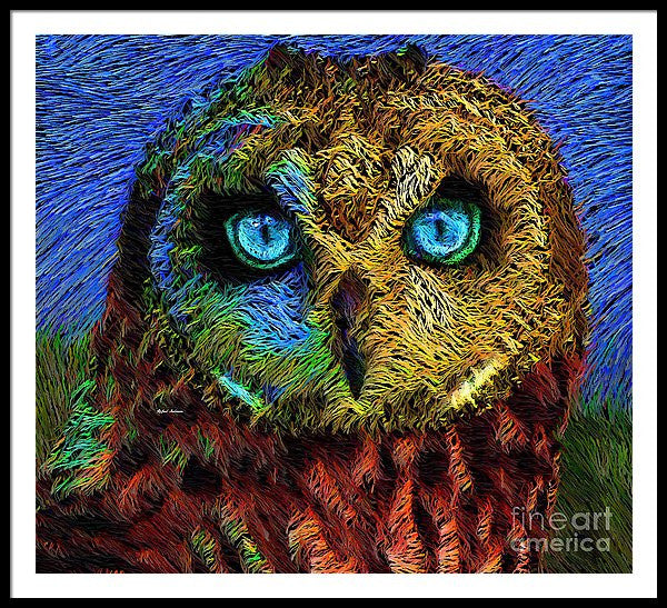 Framed Print - Owl